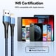 thumbnail image 4 of Cable de carga rápida USB 3A para iPhone 14, 11, 12, 13 Pro, X, XS Max, 6, 7, 8 Plus, SE, iPad, Cable de datos de cargador de teléfono, 1/2/3m, 10 pies, 4 of 5