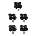 thumbnail image 2 of maskred 4pcs/set 5MM en Alliage d'Aluminium Roue Adaptateur Support pour 1/10 AXIAL SCX10 Durable en Alliage d'Aluminium Roue Adaptateur Noir 5Set, 2 of 6