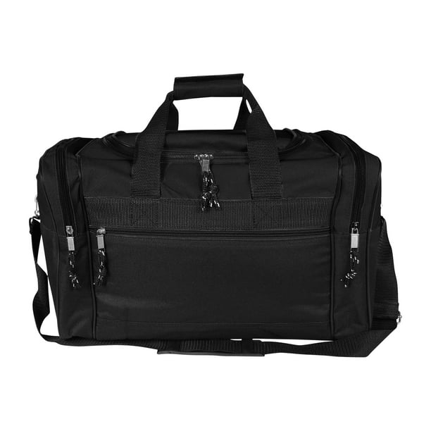 DALIX 17" Blank Duffel Bag Duffle Travel Size Sports Durable Gym Bag in