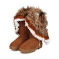 thumbnail image 5 of New Women Bumper Bamby-02 Suede Knee High Folded Fox Fur Winter Boot Size, 5 of 5
