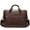 Coffee, variant on Men's Leather Bag 15.6 Inch Laptop Bag Men's Briefcases Genuine Leather Office Business Bags for Document Totes Work Bags Handbag for Men