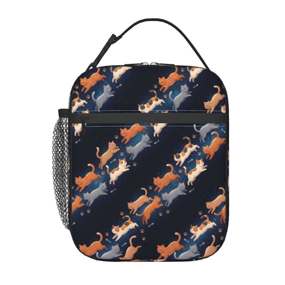 Cat Lunch Bag For Women, Insulated Lunch Bag For Men, Leakproof Thermal Lunch Box Cool Bag For Work, Picnic