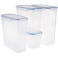 thumbnail image 1 of Juego de cubos de almacenamiento de alimentos LockNlock Easy Essentials de 8 piezas, 1 of 4