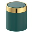 thumbnail image 1 of Baohd Convenient Garbage Can Silent Opening And Closing Trash Bin Wide Application Pine Leaf Green 1.5L, 1 of 6