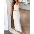 thumbnail image 2 of Mawalde Women'S Vacation Casual Style Sling Seaside Long Skirt Going Out Set 2 Piece Outfits  M, 2 of 5