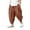 A-Coffee53, variant on OSOLU Boys Harem Pants Casual Drawstring Solid Color Pleated Summer Lightweight Tapered Ankle-Tied Pants For Kids 2-14Y Trendy Trousers