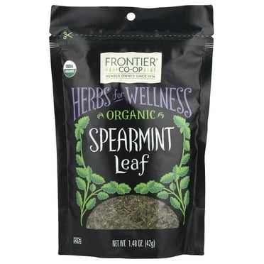 Frontier Natural Products, Organic Spearmint Leaf, 1.48 oz (42 g) (1 Pack)