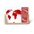 thumbnail image 1 of Heart Red World Map Valentine's Day Desk Calendar Desktop Decoration 2023, 1 of 3