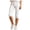 White, variant on SBYOJLPB Women's Casual Capris Pants Tight Fitness Elastic Leggings Pants Cropped Trousers