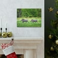 thumbnail image 6 of Funny Warthog Silly Warthog Scene Couple Wall Art Ready to Hang Unframed, 6 of 18
