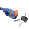 thumbnail image 3 of 1.2m Anti-theft Bike Lock Cable Heavy Duty Bicycle Lock with Keys (blue), 3 of 8