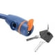 thumbnail image 3 of Cable de Candado Antirrobo para Bicicleta NikouMX 1,2 m Azul, 3 of 8