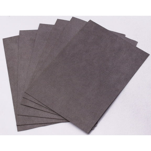Ultrasuede(R) 5"x 7" Precut 6 Piece Pack - Gray - Medium Weight U004.08