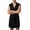 Black, variant on Men's Hooded Lightweight Bathrobe, Soft Cloth Kimono Shawl Collar Long Sleeve Loungewear for Spa Sleepwear, Summer House Pajamas