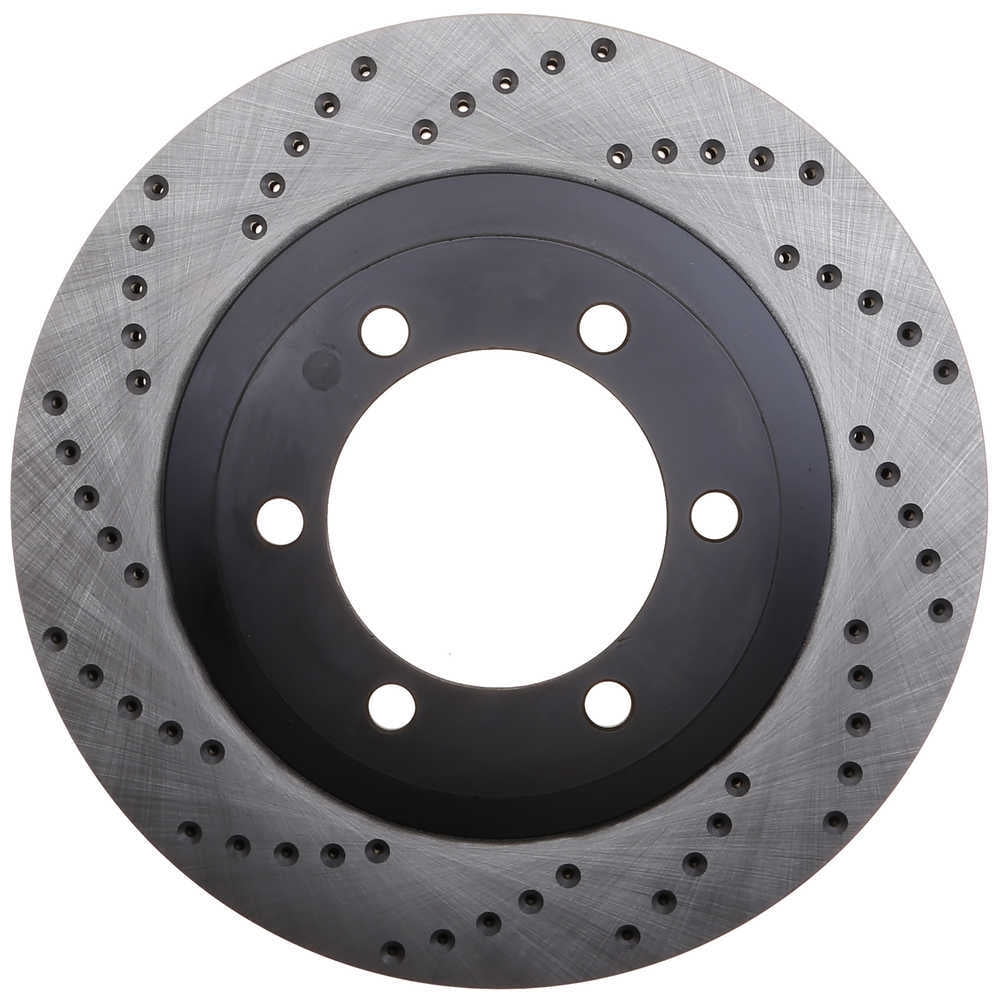 StopTech Drilled Sport Brake Rotor - 128.44127R Fits select: 2003-2009 TOYOTA 4RUNNER, 2003-2009 LEXUS GX