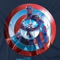thumbnail image 3 of Captain America : Brave New World T-Shirt Homme Sam Wilson, 3 of 6