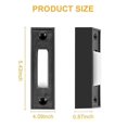thumbnail image 1 of 2pcs Universal Garage Door Opener Switch 41a4166 Lighted Push Button Black Finish With White Center, 1 of 4