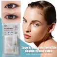 thumbnail image 3 of Waterproof Invisible Double Eyelid Stickers 120 Pieces Natural Fiber Eye Tape Instant Lift Adhesive Strip For Hooded Droopy Uneven Eyes, 3 of 7