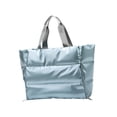 thumbnail image 4 of Bolsa de Gimnasio deportiva Yinane Bolsa de lona Tote Bolsillos múltiples Bolsa de noche resistente al agua Azul, 4 of 8