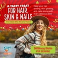 thumbnail image 5 of Dippin' Dots - Extra Strength Biotin 5000mcg (60 Gummies) Healthy Hair, Skin & Nails | High Potency Biotin in Delicious Very Berry Raspberry Natural Fruit Pectin Chews | Vegan, Non-GMO Glute, 5 of 9