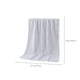 thumbnail image 3 of Toalla de baño de forro polar superabsorbente y gruesa de 70 x 140 cm | Diseño de rayas grandes en color liso | Tejido absorbente suave y duradero con lazo para colgar | Toalla de secado rápido p, 3 of 5