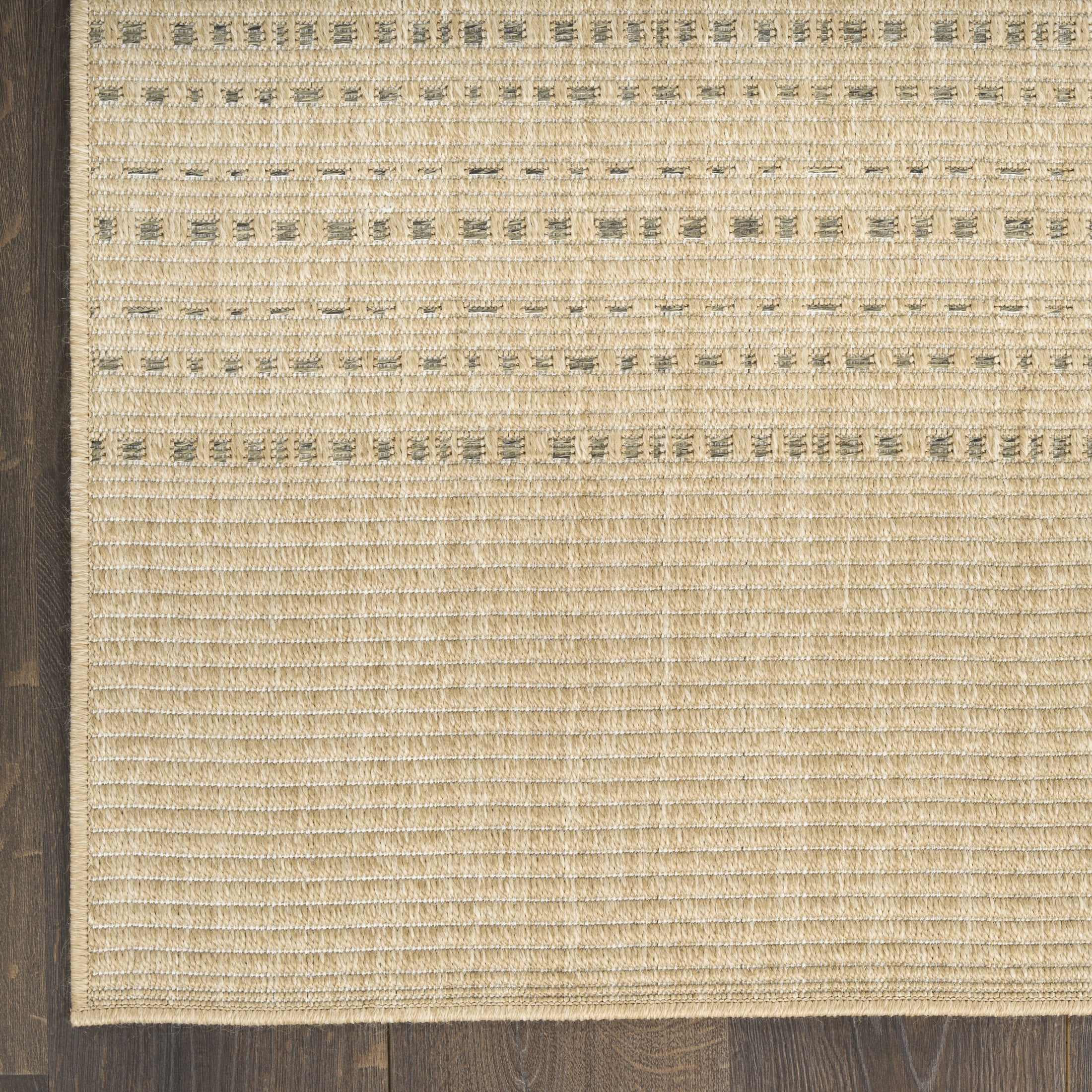Nourison Tulum 8' x 10' Taupe Outdoor Rug