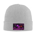 thumbnail image 2 of Invader Zim Stretchable Knitted Beanie Hat Unisex Hat Daily Winter Warm Soft Skull Cap For Men Women, 2 of 7