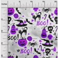 thumbnail image 2 of oneOone Cotton Poplin Purple Fabric Halloween Quilting Supplies Print Sewing Fabric By The Yard 42 Inch Wide, 2 of 4