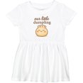 thumbnail image 3 of Inktastic Cute Kawaii Dumpling Baby Girls Baby Dress, 3 of 5
