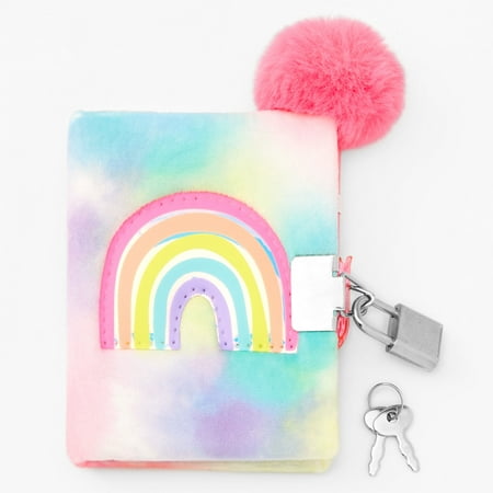 Claire's Club Pastel Rainbow Paper Diary