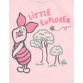 thumbnail image 4 of Disney Winnie the Pooh Piglet Cosplay Bodysuit and Hat Set Newborn to Infant, 4 of 5