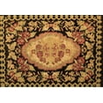 thumbnail image 1 of Ahgly Company Indoor Rectangle Medallion Brown French Area Rugs, 2' x 4', 1 of 4