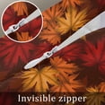 thumbnail image 7 of Brown Thanksgiving Throw Pillow Cover 20 x 36 Inch Decorative Pillow Cover Fall Maple Leaves Farmhouse Vintage Lumbar Pillowcase Seasonal Rectangle Cushion Case for Couch Sofa Bed Living Room, 7 of 7