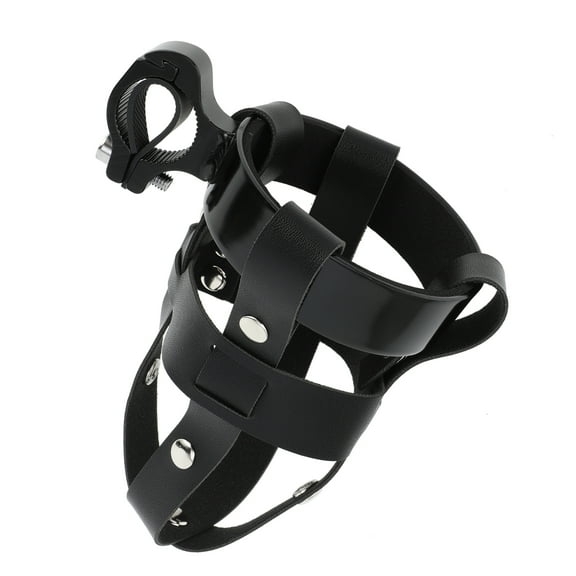 Unique Bargains Bicycle Bottle Cage Bike Water Bottle Carrier Mount Rack Universal Aluminum Alloy Black