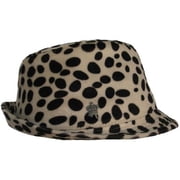 Christys Crown Ashley Dalmation Print Fedora