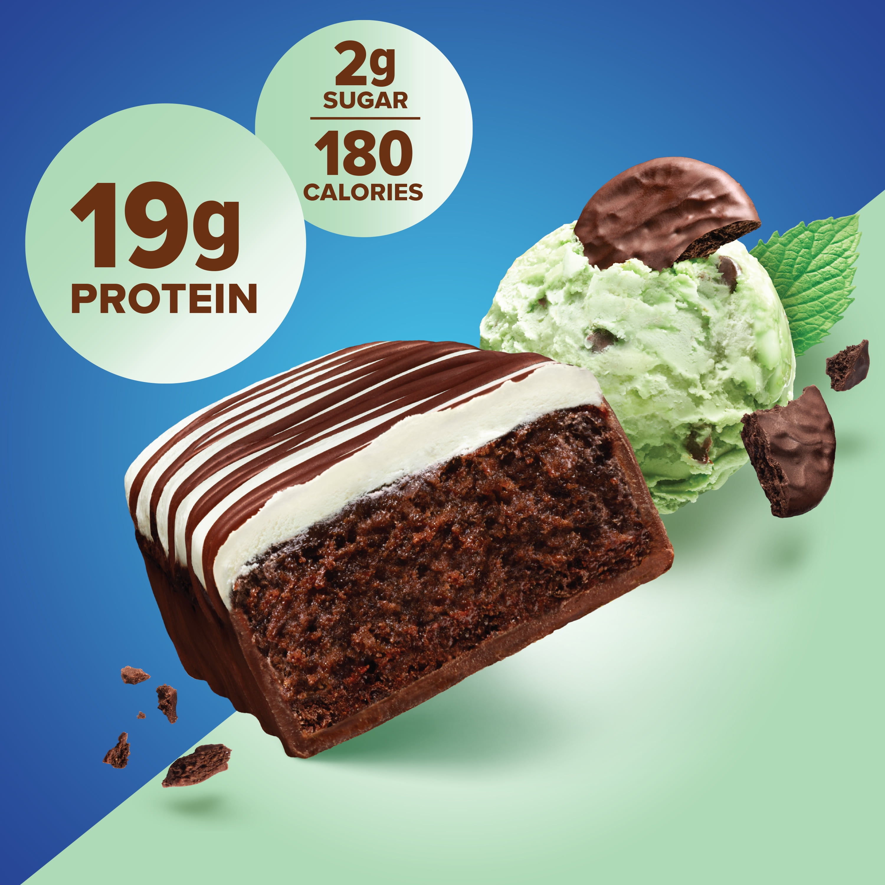 Pure Protein Bars, Chocolate Mint Cookie, Gluten Free, 20g Protein, 1.76 oz, 4 Count
