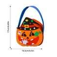thumbnail image 4 of asddcavvf Halloween Candy Storage for Parties Trick or Treating and Festive Celebrations Durable Reusable and Food Storage Solution Overnight Oats Container Clear Lunch Bags Food Portion Containers, 4 of 7