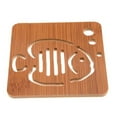 thumbnail image 1 of Heat Insulation Cup Mat,Hollow Wooden Coaster Kitchen Anti Scalding Heat Insulation Mat Hollow Wooden Coaster User-Friendly Design, 1 of 12