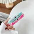 thumbnail image 5 of Candy Color Card Holder Clear Shockproof Soft Compatible with iPhone Case (Clear,iPhone 13), 5 of 6