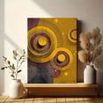 thumbnail image 6 of Abstract Geometric Circles Canvas Print, Suitable for Living Room, Office, Dining Room, Cafe, 6 of 8
