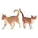 thumbnail image 1 of Paquete de 2 juguetes gato, modelos de realistas, modelo de , juguete de decoración Yotijar Cute Cats Figure Toys, 1 of 10