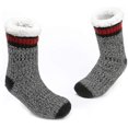 thumbnail image 3 of Calcetines Zapatillas de mujer Calcetines de zapatilla de casa antideslizantes gruesos Niña Invierno Cálido regalo de Navidad, 3 of 5