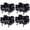 Black 2, variant on 22 Ton (44,000 lb) Heavy Duty Pin Type Car Jack Stand with Lock, 20 Max Height, Steel, Black, 1 Pair for Trucks SUVs