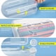 thumbnail image 3 of Caja de Lápices Transparente, 3 Paquetes de Organizador de Lápices Duros Grandes, Caja de Suministro de Plástico para Crayón Pincel Pintura Suministros Escolares, 3 of 6