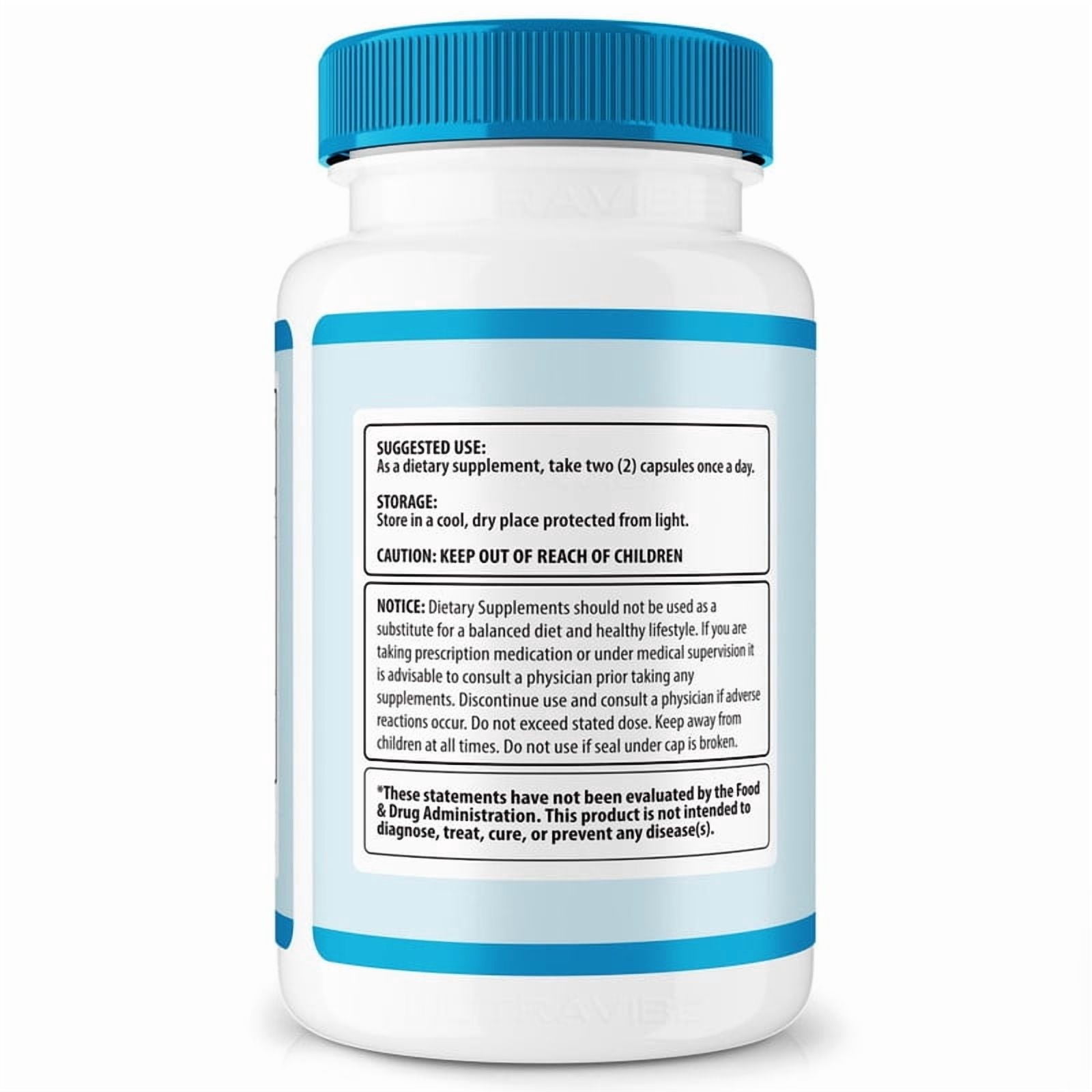 (2 Pack) Glucovex Pro Capsules - Official GlucovexPro Pills to Maintain Overall Health, All Natural Blood Formula For Healthy and Stable Levels, Glucovex Pro Review (120 Capsules)