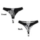 thumbnail image 3 of Balery Vintage Black white Plant skull Tangas de Algodón para Mujer con Estampado – Ropa Interior Sexy, Transpirable, G-string-4X-Large, 3 of 6