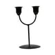 thumbnail image 3 of Portavelas Candelabros Centros de mesa Candelabros Velas Linterna de metal Velas cónicas Soporte Candelabro para sala de estar Festival Negro, 3 of 9
