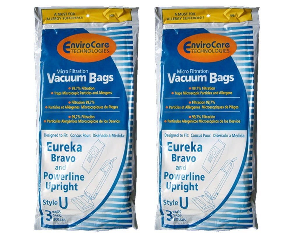 Eureka bravo & Powerline vacuum Bags  Two Style U 
