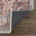 thumbnail image 5 of Hauteloom Holli Hallway, Kitchen Machine Washable Runner Rug - Traditional, Vintage - Burgundy, Pale Pink, Olive - 2'7" x 7'3", 5 of 19