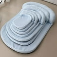 thumbnail image 3 of Dog Bed for Small Pets Breathable Cooling Summer Cat Bed with Pillow and Zip Washable Removable Non-Slip Soft Pet Bed 13.7''x17.7'' Beige, 3 of 3